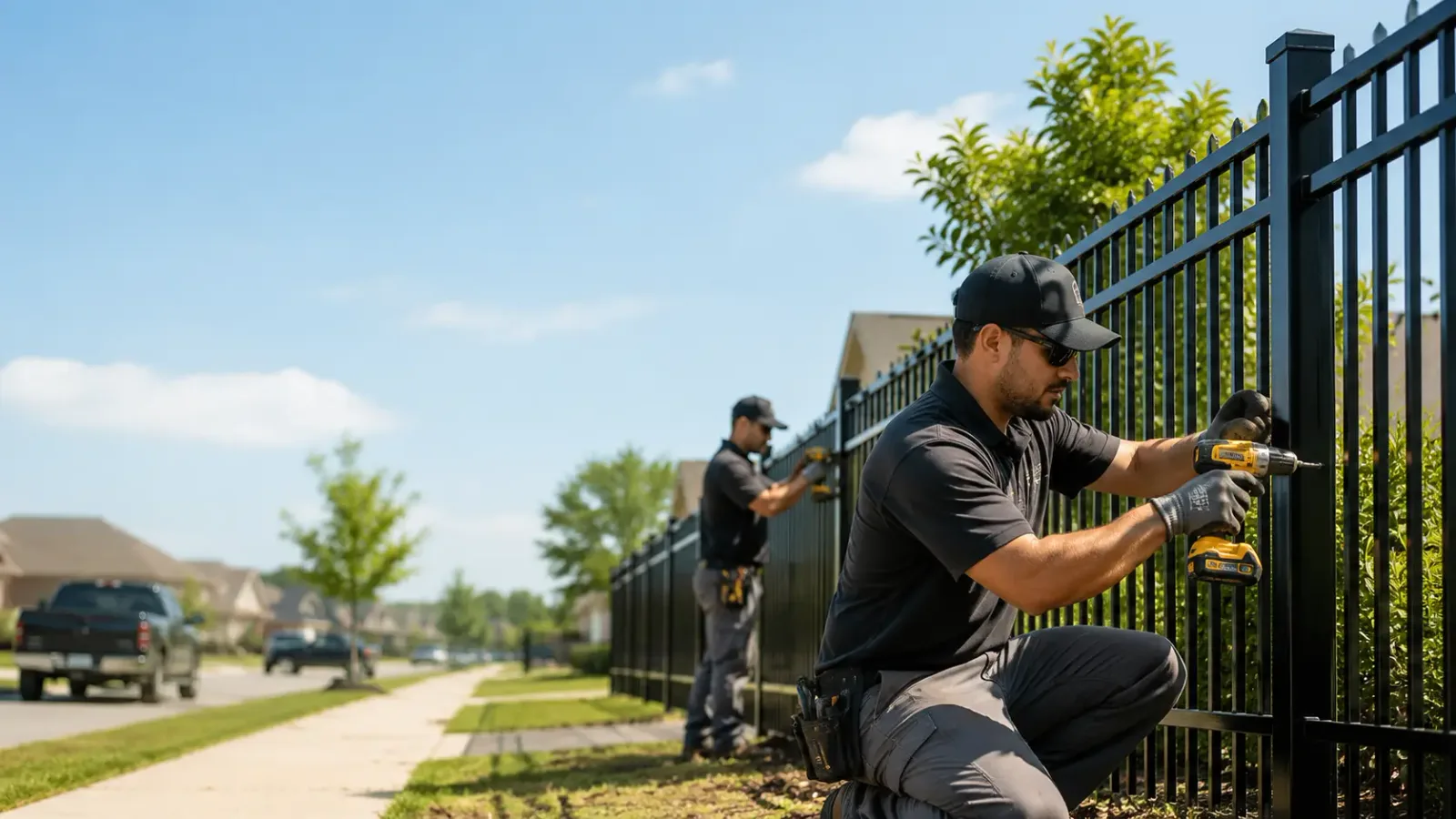 Metal Fence Installation in Dover, MN